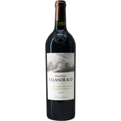 Château Valandraud Cuvée suché červené 2017 14,5% 0,75 l (čistá fľaša)