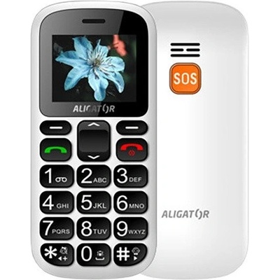 ALIGATOR A321 Senior bílo-šedá – Zboží Živě