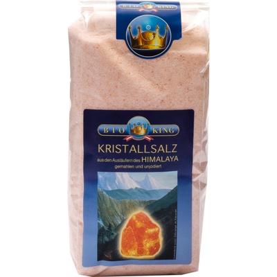 BioKing Фино смляна кристална сол - 1.000 г