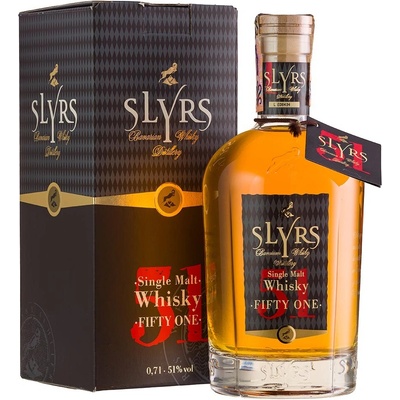 Slyrs Single Malt Whisky Fifty-One 51% 0,7 l (kartón)
