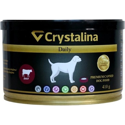 Daily Konzerva Crystalina hovädzie s mrkvou 0,41 kg