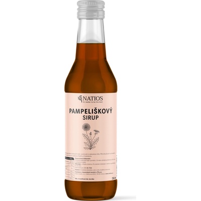 Natios Púpavový sirup, 250 ml