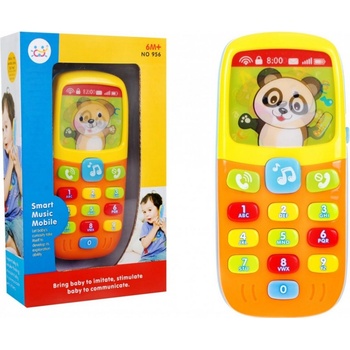 Huile Toys interaktivní zvukový mobil telefon bliká