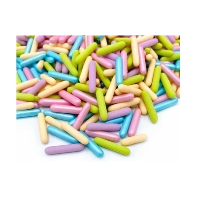 Happy Sprinkles zdobení pastelové tyčinky 90 g