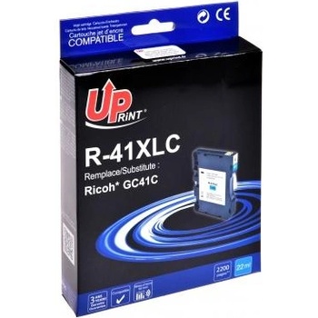 Compatible Мастило гел UPRINT GC41M, RICOH, 36ml, 2500 копия, 405762, C (LF-INK-RICOH-GC41C)