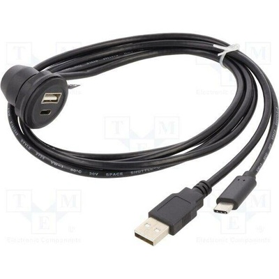 Delock 88103 USB 2.0 1m černý