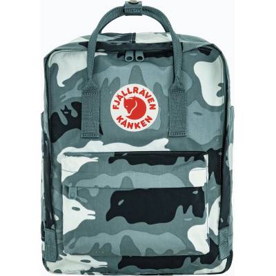 Fjällräven Градска раница Fjällräven Kanken Graphics 16 l nimbus blue/hidden animals