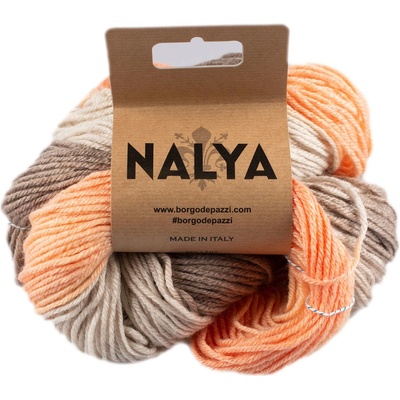 Borgo de Pazzi Nalya 2 Hnědá, bílá natur a oranžová