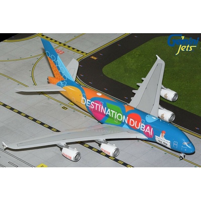 Gemini Airbus A380 861 Emirates Destination Dubai Be Part Of The Magic Colors 1:200