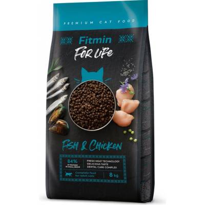 Fitmin cat For Life Adult Fish and Chicken 8 kg