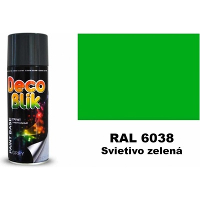 Zollex Deco Blik RAL 6038 Svietivá zelená 400 ml