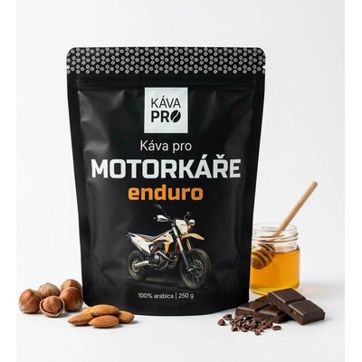 KávaPRO Káva pro motorkáře Enduro mletí espresso 250 g