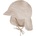 maximo Шапка с козирка maximo Baby's Peak Cap with Tie + Muslin Neck Protector Cap - Beigemeliert - размер 47 cm (904-6332-0214)