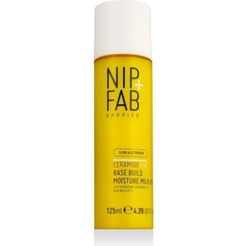 Nip + Fab Barrier Ceramide Fix Base Build Moisture Milk 8% тонизиращ лосион за укрепване на кожната бариера 125 ml унисекс