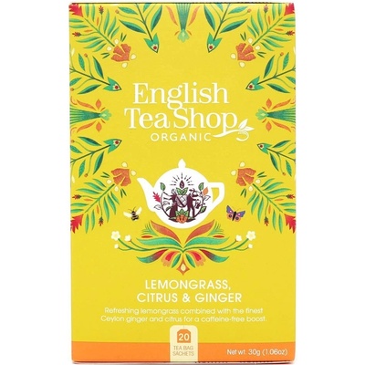 English Tea Shop Citronová tráva zázvor citrusy Mandala 20 sáčků
