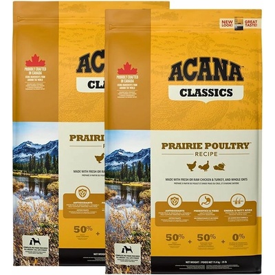 Acana Prairie Poultry 2 x 9,7 kg