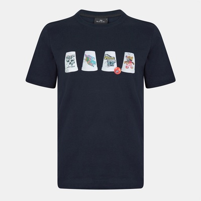 PS Paul Smith Тениска PS Paul Smith Men's Cups T-Shirt - Navy 49