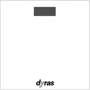 dyras Лични везни dyras ps-2013wh lcd стъкло бяло dyr ps-2013wh (dyr ps-2013wh)