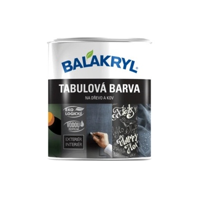 Balakryl tabulová barva 0,7kg černá – Zboží Mobilmania