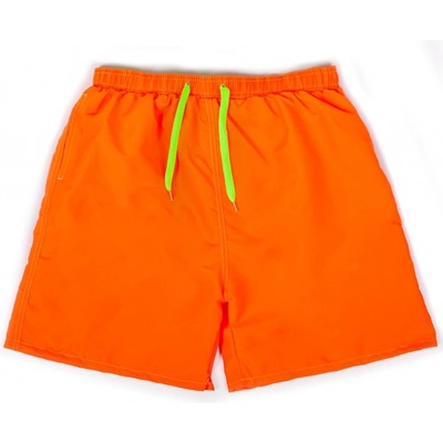 Yoclub pánske plážové šortky LKS-0037F-A100 orange