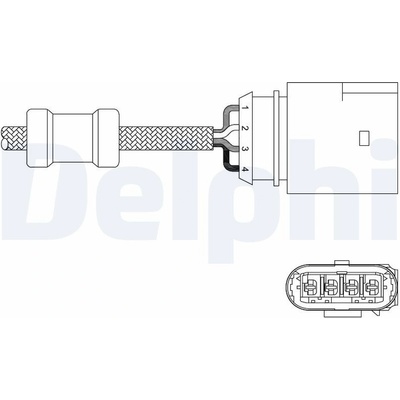 Lambda sonda DELPHI ES20348-12B1 (ES2034812B1)