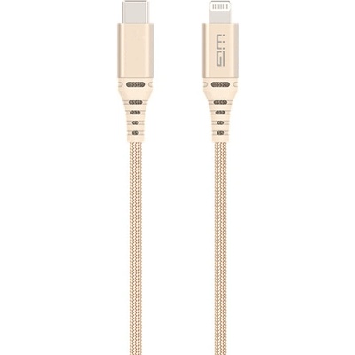 Winner WINKMFITYPCGO datový USB-C/Lightning, 1m, zlatý