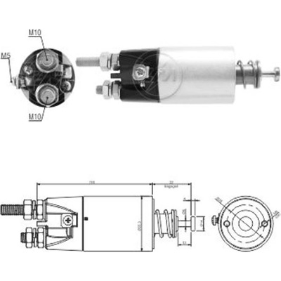 Spínač startéru - Mitsubishi M9T65971