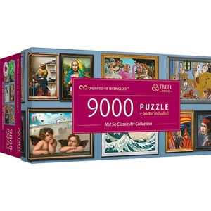 Trefl Puzzle 9000 UFT - Лудо изкуство (81021)