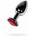 Toyfa Anal plug with crystal 7.1cm Toyfa