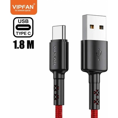 Vipfan X02 USB-C 3A, 1,8m