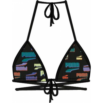 Puma Swim Women Wrap Triangle 1P dámské plavky 938065-01 black