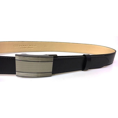 Penny Belts pánský kožený společenský opasek 35-020-A7 černý