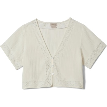 Brixton Дамски топ Brixton Women's Seaside Eyelet Top - Off White Eyelet (916-5604-0114)