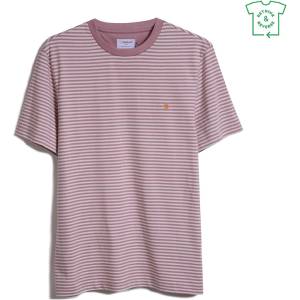 Farah Тениска Farah Daytona Short Sleeve T Shirt - Dark Pink