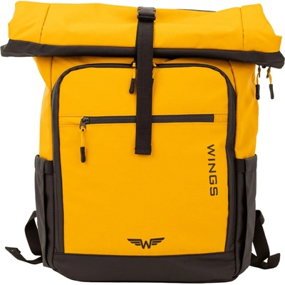 Wings batoh rook tmavě žlutý 29 l