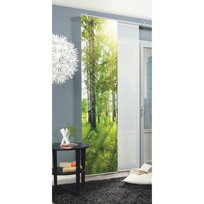 Home Fashion posuvný závěs zelený 245 x 60 cm 87942-768