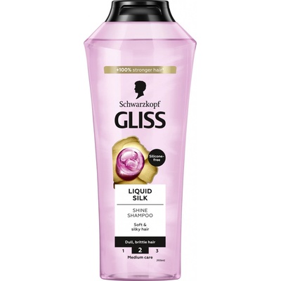 Gliss šampón Liquid Silk s ceramidami a hodvábom 400 ml
