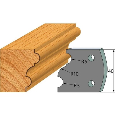 IGM Professional IGM Profil 052 - pár obmedzovačov 40x4mm SP F027-052