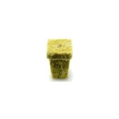 Grodan 25x25x40 mm, sadbovací rockwool kostka s dírou, 1 ks