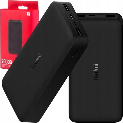 Powerbanka Xiaomi Redmi 20000mAh 18W Fast Charge (Černá) – Zboží Živě