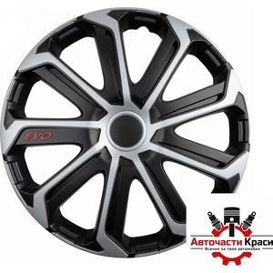 Versaco Тасове за джанти 16'' Versaco Evo Black/Silver (56247) - avtochastikrasi