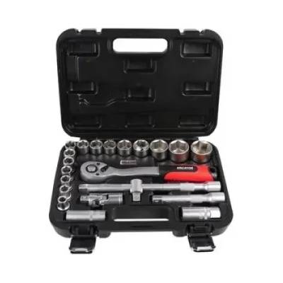 Kreator Комплект тресчотка с вложки в куфар Kreator KRT500118/ 22бр (KRT500118)