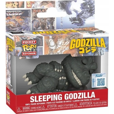 Přívěsky na klíče GODZILLA POCKET POP! VINYLOVÉ 4 CM SPÍCÍ GODZILLA DISPLAY 12