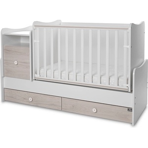 Lorelli ЛЕГЛО TREND PLUS 70/160 ЦВЯТ БЯЛО/СВЕТЪЛ ДЪБ -3box (10150590045P) - tary