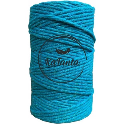 Macrame priadza KaFanta 2mm/60m - smaragdová