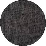 Ayyildiz Черен кръгъл килим за открито и закрито ø 80 cm Mira 1450 - Ayyildiz Carpets (MIRA80801450BLACK)