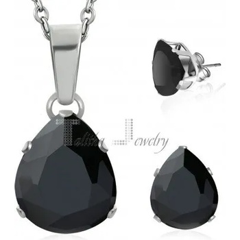 Image 1 of Talitha Комплект дамски бижута " Черна капка"