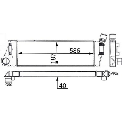 Chladič turba MAHLE ORIGINAL CI 39 000S (CI39000S)