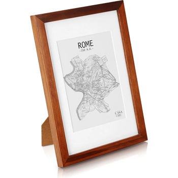 Image 1 of Casa Chic Kenton, рамка за картини, правоъгълна, A4, паспарту, стъкло (CL-A4-RUST) (CL-A4-RUST)