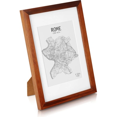 Casa Chic Kenton, рамка за картини, правоъгълна, A4, паспарту, стъкло (CL-A4-RUST) (CL-A4-RUST)